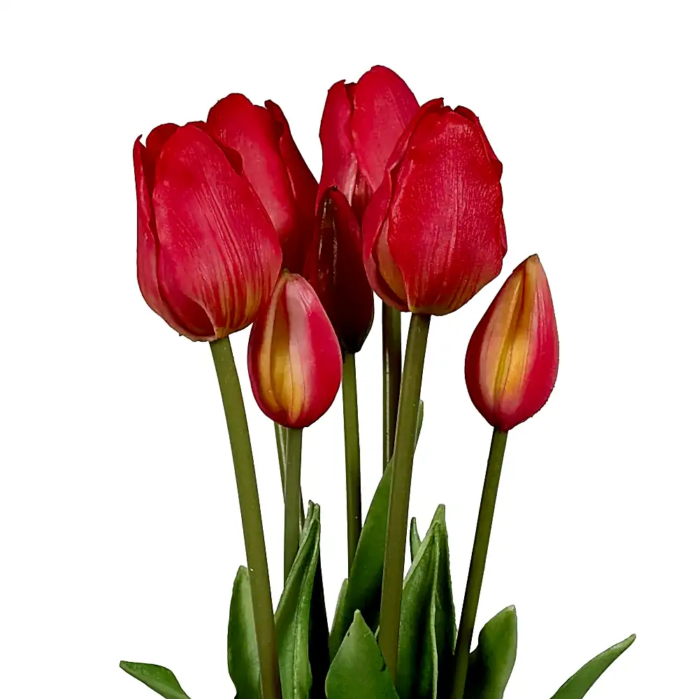 Yapay Islak Dokulu Lale Demet (46 CM) Yapay Islak Dokulu Lale Demet (46 CM) - Görsel 7