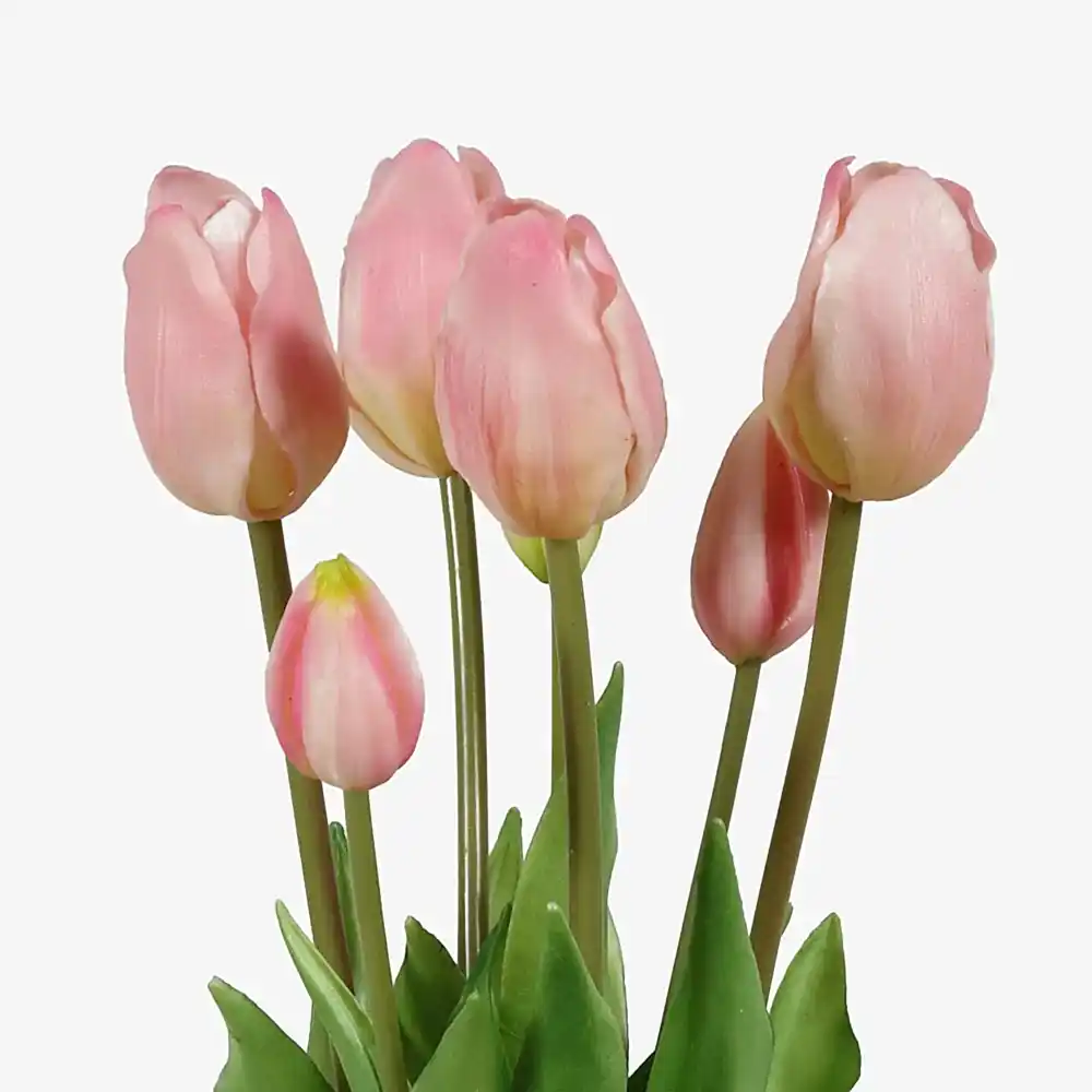 Yapay Islak Dokulu Lale Demet (46 CM) Yapay Islak Dokulu Lale Demet (46 CM) - Görsel 5