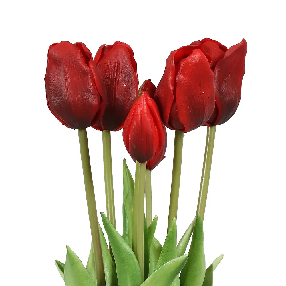 Yapay Islak Dokulu Lale Demet (46 CM) Yapay Islak Dokulu Lale Demet (46 CM) - Görsel 6