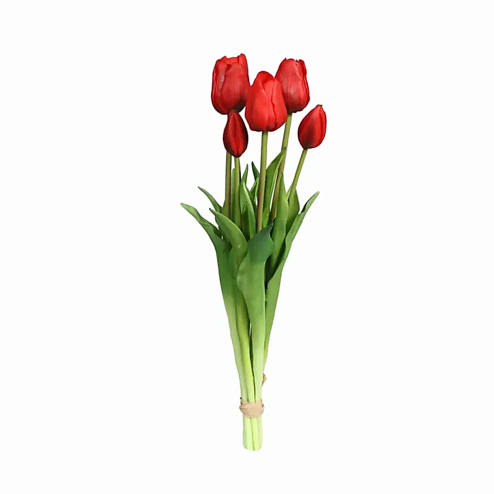 Yapay Islak Dokulu Lale Demet (46 CM) Yapay Islak Dokulu Lale Demet (46 CM) - Görsel 12