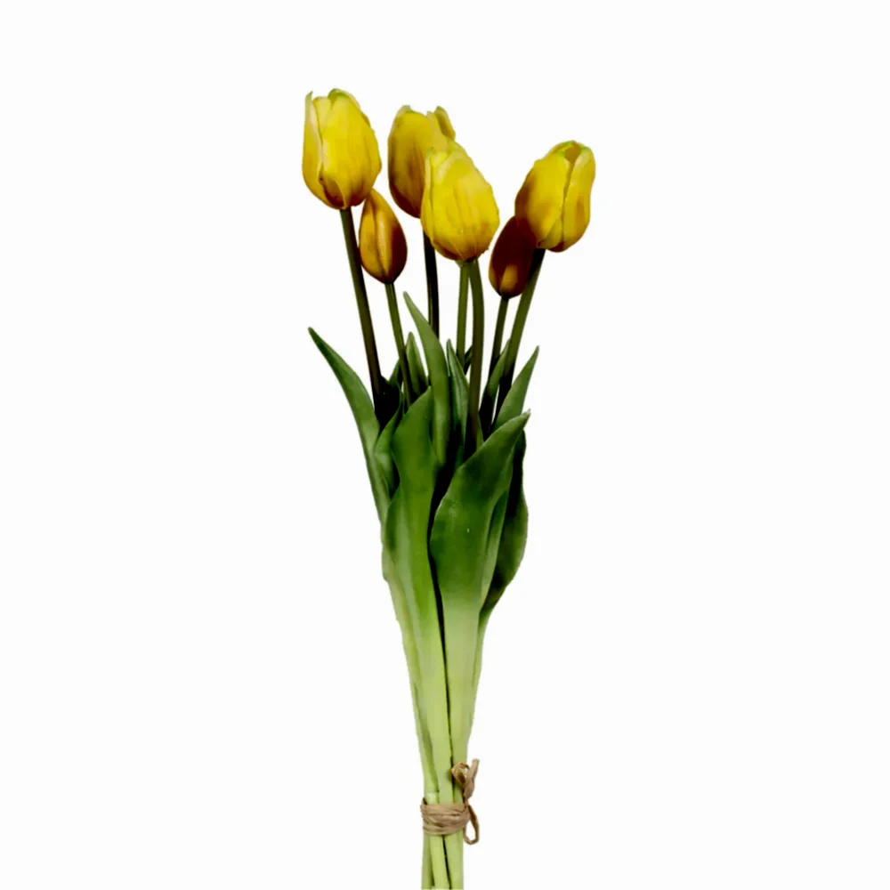 Yapay Islak Dokulu Lale Demet (46 CM) Yapay Islak Dokulu Lale Demet (46 CM) - Görsel 13