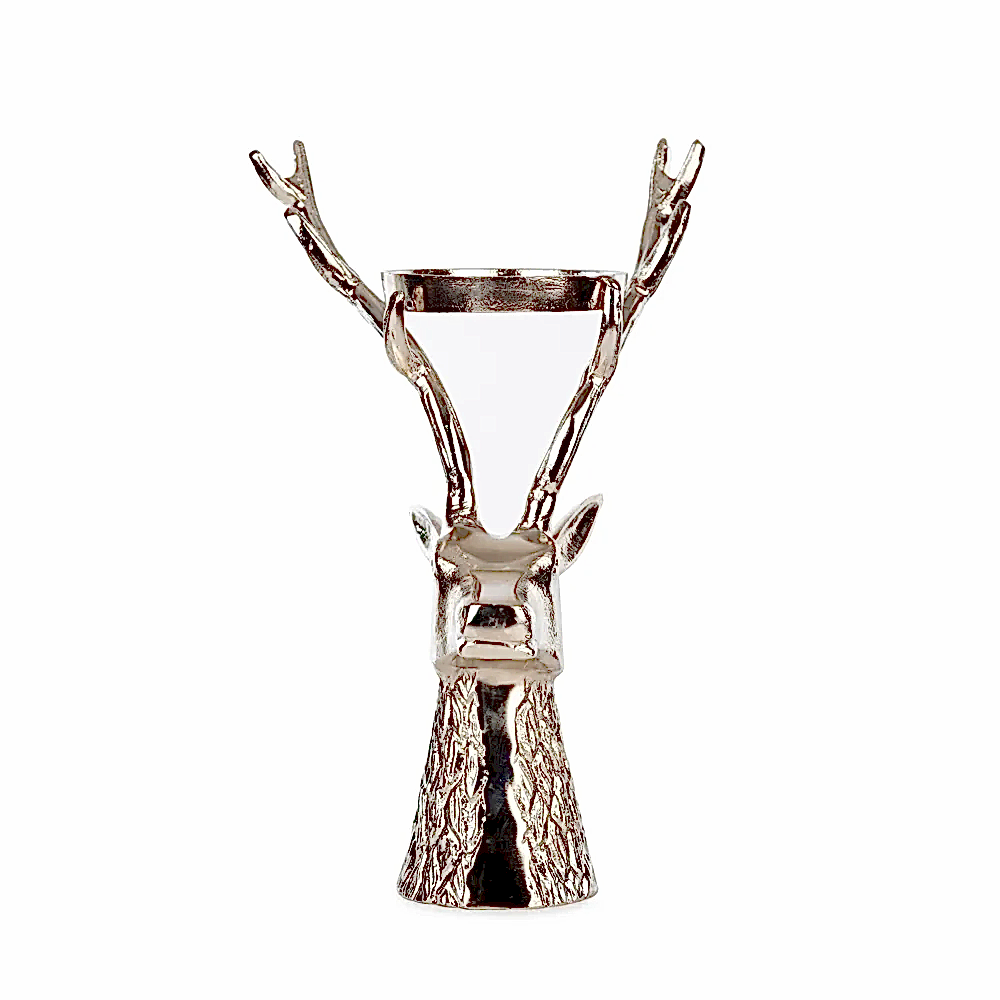 Metal Ren Geyiği Mum Dekor (35 CM) Metal Ren Geyiği Mum Dekor (35 CM)