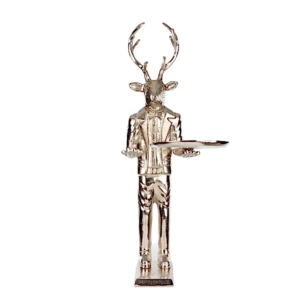 Metal Tabaklı Ren Geyiği (80 CM) Metal Tabaklı Ren Geyiği (80 CM)