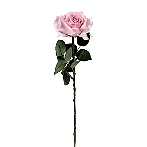 Yapay Islak Dokulu Tek Dal Gül (55cm) Yapay Islak Dokulu Tek Dal Gül (55cm)