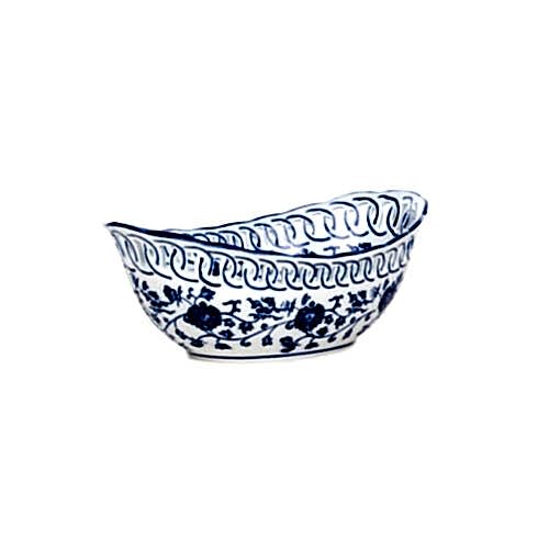 Bleu Blanc Vazo (17 CM) Bleu Blanc Vazo (17 CM)