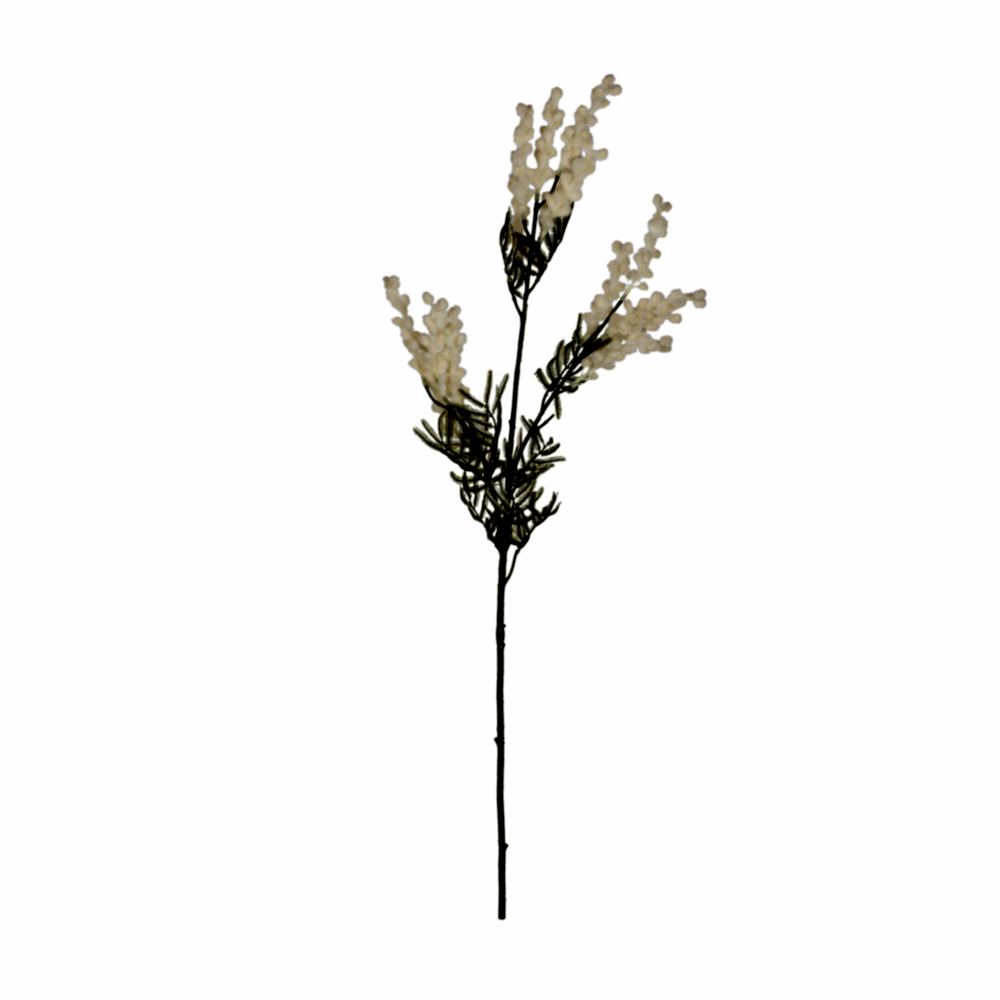 Yapay Beyaz Mimoza (85 CM) Yapay Beyaz Mimoza (85 CM)