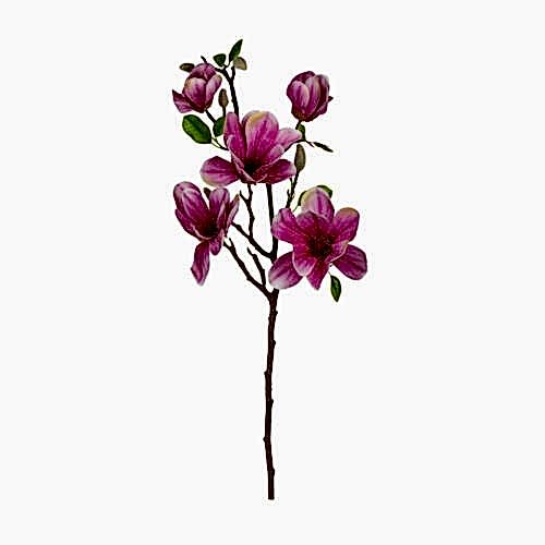 Islak Dokulu Yapay Manolya (72 CM)