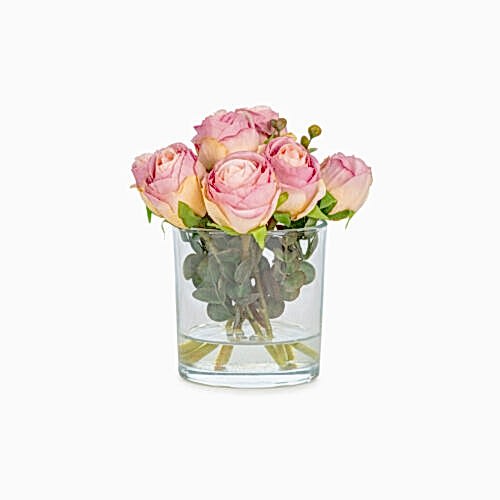 Mini Jelli Aranjman Lila Gül (16 CM)