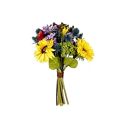 Yapay Ortanca Ayçiçeği Demet (41 CM) Yapay Ortanca Ayçiçeği Demet (41 CM)