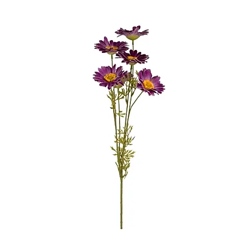 Yapay Islak Dokulu Papatya Dal (81 CM) Yapay Islak Dokulu Papatya Dal (81 CM)