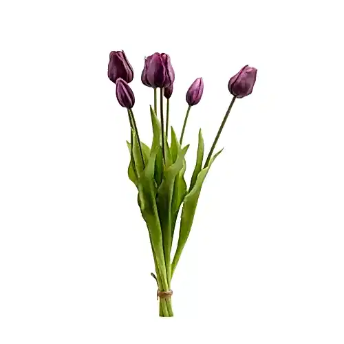 Yapay Islak Dokulu Lale Demet (46 CM) Yapay Islak Dokulu Lale Demet (46 CM)
